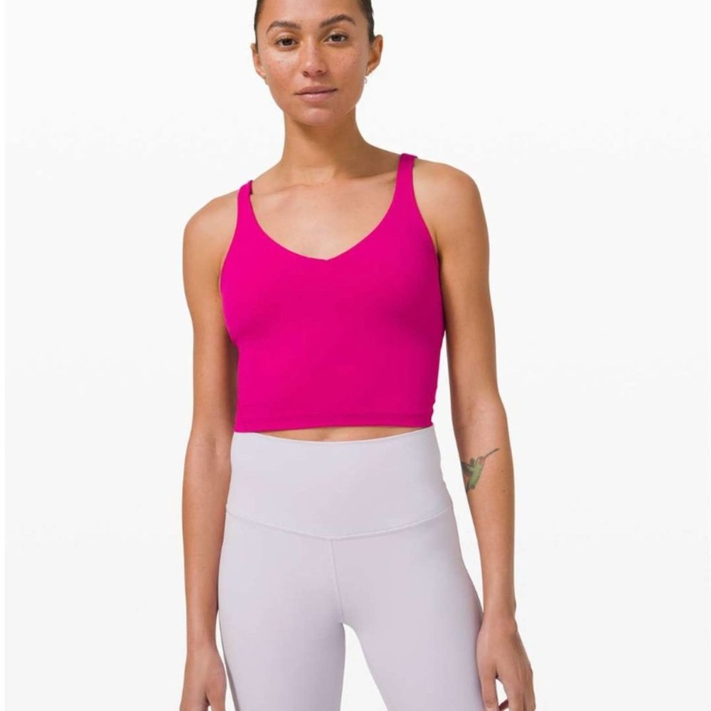 NWT Ripened Raspberry lululemon Align Tank with OG Straps - Picture 12 of 12